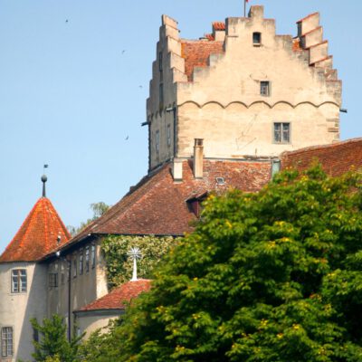 Burg Meersburg, Winkel, Bäume