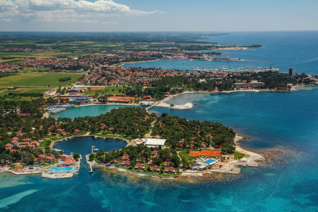 Umag Kroatien_Vogelsicht